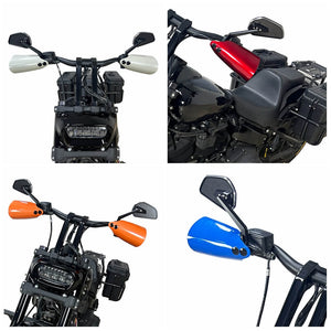 2014-2020 Harley Touring Electra Glide Ultra Limited Road Glide Special Road King FLTRX Hydraulic Clutches Club Style Handguards Hand Guard - pazoma