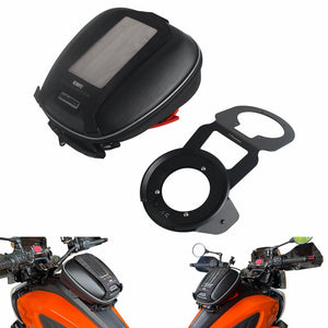 2021-2024 Harley Pan America 1250 Special RA1250 RA1250S CVO RA1250SE Multi-Function Luggage Fuel Tank Bag W/Quick Release Tanklock Adapter - pazoma