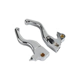 Harley Sportster SuperLow Low XL883 XL1200 CNC Shorty Hand Control Lever Kit Brake Clutch Levers 2004-2013 - pazoma