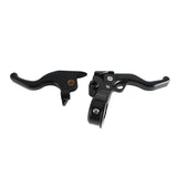 CNC Shorty Easy Pull Clutch & Brake Lever Combo For Harley Touring Electra Glide Classic Standard Ultra Limited FLHT 08-2013 - pazoma