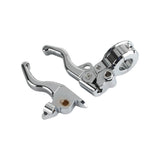 CNC Shorty Easy Pull Clutch & Brake Lever Combo For Harley Touring Electra Glide Classic Standard Ultra Limited FLHT 08-2013 - pazoma