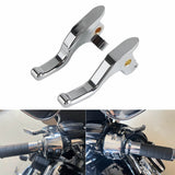 CNC Shorty Hand Control Lever Kit Brake Clutch Levers For Harley Touring Road Street Glide Special Ultra FLTRX FLHX S 2014-2016 - pazoma