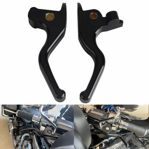 2009-2016 Harley CVO Street Glide FLHXSE Road Glide FLTRSE3 Road King FLHRSE FLHRSE5 CNC Shorty Brake Clutch Lever - pazoma