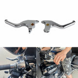 CNC Shorty Hand Control Lever Kit Brake Clutch Levers For Harley Touring Road Street Glide Special Ultra FLTRX FLHX S 2014-2016 - pazoma