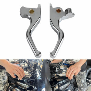 2013-2016 Harley Touring Road King FLHR/I CVO Road King FLHRSE5 FLHRSE CNC Shorty Hand Control Lever Kit Brake Clutch Levers - pazoma