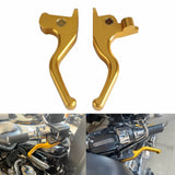 2016 Harley Softail Slim S FLSS Fat Boy S FLSTFBS CNC Shorty Brake Clutch Levers Hand Control Lever Kit with hydraulic clutch - pazoma