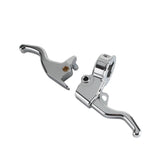 Easier Pull Clutch & Brake Lever Combo fits Harley Softail Low Rider FXBR FLFB FXLRST FXBB FLHCS FXST FLS FLSB FLDE '15 & Up - pazoma