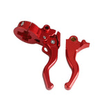 1999-2000 Harley Dyna FXR2 FXR23 FXR24 CVO/SE CNC Shorty Easier Pull Clutch & Brake Lever Combo Set - pazoma