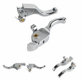 CNC Shorty Hand Control Lever Kit Brake Clutch Levers For Harley Touring Street Glide Road Glide ST CVO 2023-2024 - pazoma