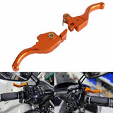 CNC Shorty Hand Control Lever Kit Brake Clutch Levers For Harley Touring Road Glide ST CVO FLTRX FLTRXSE FLTRXSTSE 2023-2024 - pazoma