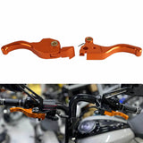 CNC Shorty Hand Control Lever Kit Brake Clutch Levers For Harley Touring Street Glide CVO Ultra FLHX FLHXSE FLHXU 2023-2025 - pazoma