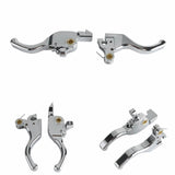 CNC Shorty Hand Control Lever Kit Brake Clutch Levers For Harley Touring Street Glide CVO Ultra FLHX FLHXSE FLHXU 2023-2025 - pazoma