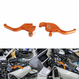 CNC Shorty Hand Control Lever Kit Brake Clutch Levers For Harley Touring Road Glide ST CVO FLTRX FLTRXSE FLTRXSTSE 2023-2024 - pazoma