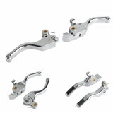 CNC Shorty Hand Control Lever Kit Brake Clutch Levers For Harley Touring Street Glide CVO FLHX FLHXSE 2023-2024 - pazoma