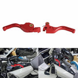 CNC Shorty Hand Control Lever Kit Brake Clutch Levers For Harley Touring Street Glide CVO Ultra FLHX FLHXSE FLHXU 2023-2025 - pazoma