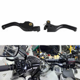 CNC Shorty Hand Control Lever Kit Brake Clutch Levers For Harley Touring Street Glide Road Glide ST CVO 2023-2024 - pazoma