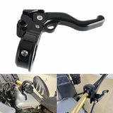 CNC Shorty Easy Pull Clutch Lever Kit For Harley Touring Road King Street Glide FLHX FLHRX FLTRXS Reduce clutch pull by 30% - pazoma