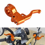 CNC Shorty Easier Pull Clutch Lever Hand Control Levers Kit For Harley Touring Dyna Softail Sportster Clutch Cabled Models - pazoma