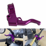 CNC Shorty Easier Pull Clutch Lever Hand Control Levers Kit For Harley Touring Dyna Softail Sportster Clutch Cabled Models - pazoma