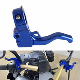 CNC Shorty Easy Pull Clutch Lever Kit For Harley Softail Fat Boy Breakout Low Rider Street Bob Slim 96-24 Clutch Cabled Models - pazoma