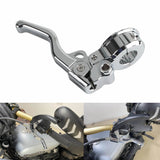 CNC Shorty Easier Pull Clutch Lever Hand Control Levers Kit For Harley-Davidson Dyna 1996-2017 Clutch Cabled Models - pazoma