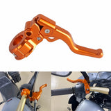 CNC Shorty Easier Pull Clutch Lever Hand Control Levers Kit For Harley Touring Dyna Softail Sportster Clutch Cabled Models - pazoma