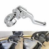 CNC Shorty Easy Pull Clutch Lever Kit For Harley Softail Fat Boy Breakout Low Rider Street Bob Slim 96-24 Clutch Cabled Models - pazoma