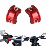 CNC Aluminum Universal Handlebar Clutch Brake Perch Half Clamp For Harley Touring Road Glide King Dyna Softail Sportster Street Bob XL - pazoma