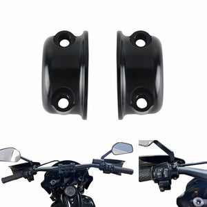 CNC Brake & Clutch Perch Clamps Half Clamp For Harley Sportster Softail Dyna Touring Road Glide Street Glide - pazoma