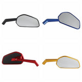 CNC Carbon Fiber Mirrors Rearview Side Mirror For 8mm 10mm Mirror Thread and Harley Davidson