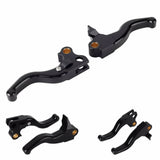 CNC Shorty Hand Control Lever Kit Brake Clutch Levers For Harley Dyna FXR2 FXR23 FXR24 CVO/SE 1999-2000 - pazoma