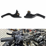 CNC Shorty Hand Control Lever Kit Brake Clutch Levers For Harley Touring Street Road Glide ST Road King Special 2021-2024 - pazoma