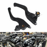 CNC Shorty Hand Control Lever Kit Brake Clutch Levers For Harley Tri Glide Ultra Classic CVO/SE Freewheeler 2021-2024 - pazoma