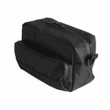 Club Style Tall Utility Molle Traveller Bar Handlebar T-Bar Bag Tool Bags For Harley Softail Sportster Dyna Street Bob FXBB Low Rider S Black - pazoma