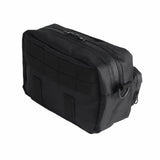 Club Style Tall Utility Molle Traveller Bar Handlebar T-Bar Bag Tool Bags For Harley Softail Sportster Dyna Street Bob FXBB Low Rider S Black - pazoma