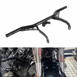 Front Highway Engine Guard Crash Bar Frame Slider Flat-Out Bar For Harley Touring Road King Road Glide Electra Street Glide FLHR FLHT 2014-24 - pazoma