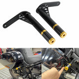 Front Highway Engine Guard Crash Bar Rear Saddlebag Guards Frame Slider For Harley Softail Low Rider ST 117 FXLRST 2022-2024 - pazoma