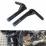 Front Highway Engine Guard Crash Bar Rear Saddlebag Guards Frame Slider For Harley Softail Low Rider ST 117 FXLRST 2022-2024 - pazoma