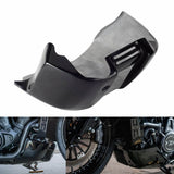 GRP FRP Glass Fibre Shorty Front Fender Rear Fender Seat Plate Chin Fairing For Harley Nightster 975 RH975 2022-2024 Black Gelcoat - pazoma