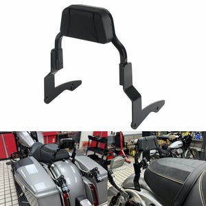 Harley Touring Road Glide King Electra Street Glide ST CVO FLHRXS FLHT FLTRXSE FLHXSE Bagger Backrests Low Profile Fixed Sissy Bar Kit 2014-2024 - pazoma