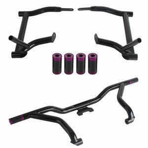 Performance Bagger Highway Engine Guard Crash Bar Saddlebag Tip-Over Bar Set For Harley Street Glide Road Glide Road King FLTRXST 2014-2024 - pazoma