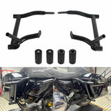 Saddlebag Tip-Over Bar Set Saddle Bag Guards Crash Bars For Harley Touring Street Glide Road Glide Road King ElectraUltra FLHT FLHX 09-2024 - pazoma