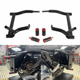 Saddlebag Tip-Over Bar Set Saddle Bag Guards Crash Bars For Harley Touring Street Glide Road Glide Road King ElectraUltra FLHT FLHX 09-2024 - pazoma