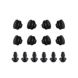 T25 Bolts Screws Bushing Inserts for Harley Memphis Shades Road Warrior Fairing Trigger-Lock Mount Kit Windscreen Hand Guards MEM7371 MEB7215 - pazoma