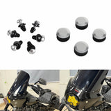 T25 Bolts Screws Bushing Inserts for Harley Memphis Shades Road Warrior Fairing Trigger-Lock Mount Kit Windscreen MEM7371 7391 7411 7421 7441 - pazoma