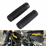 TBW Rubber Motorcycle 1 Hand Grips For Harley Touring Softail Dyna With Throttle By Wire Electronic Throttle Models 2008-2024