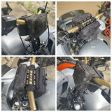 Utility Molle Bar Handlebar T-Bar Bag Handle Bags For Harley Dyna  Softail Low Rider S Street Bob FXBB Sportster Tool Pouch Storage Bag - pazoma
