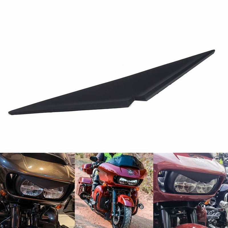 LED 2023 CVO Style Front Outer Fairing Batwing Cowl DRL w/Turn