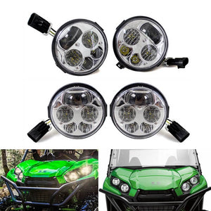 Kawasaki Brute Force 750 4x4i EPS Camo KVF750 Teryx KRF800 Teryx4 FI KRT750 KRF750 EPS LE LED Headlight Assembly Left Right Headlamp TX750-075 - pazoma