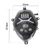 LED Headlight Head Lamp w/ Halo DRL High Low Beam for SUZUKI V-Strom 650 / 1000 DL1000 DL650 2014-2021 E-MARK Approved - pazoma